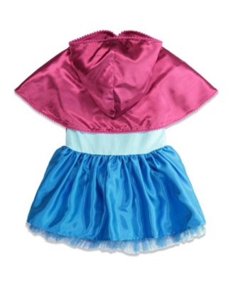 Big Girls Disney Princess Anna Fur Dress