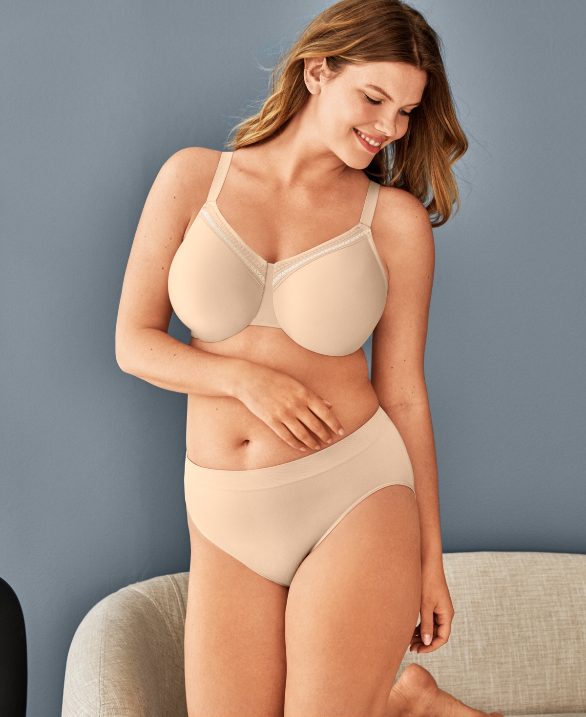 Wacoal Perfect Primer Underwire Bra , Up To I Cup -(Nude 5)
