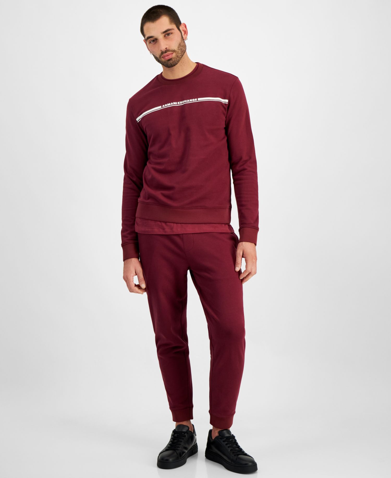 Men's Fleece Logo Jogger Pants