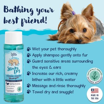 (Professional) Signature STINKY Dog Shampoo Vegetable Extract, Oat Protein, Vitamin E, Aloe Vera, Lavender Oil and Rosemary