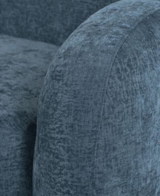 81.5" Minimalist Compression Sofa, Curved Design, 3-Seater Casual Sofa for Living Rooms, Bedrooms, and Apartments