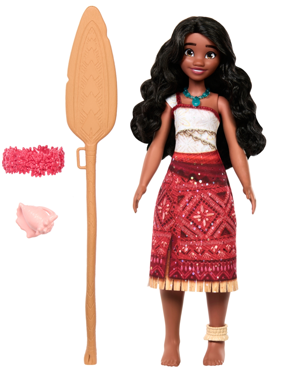 Disney Princess Moana 2 Singing Adventure Moana Doll In Multi Color