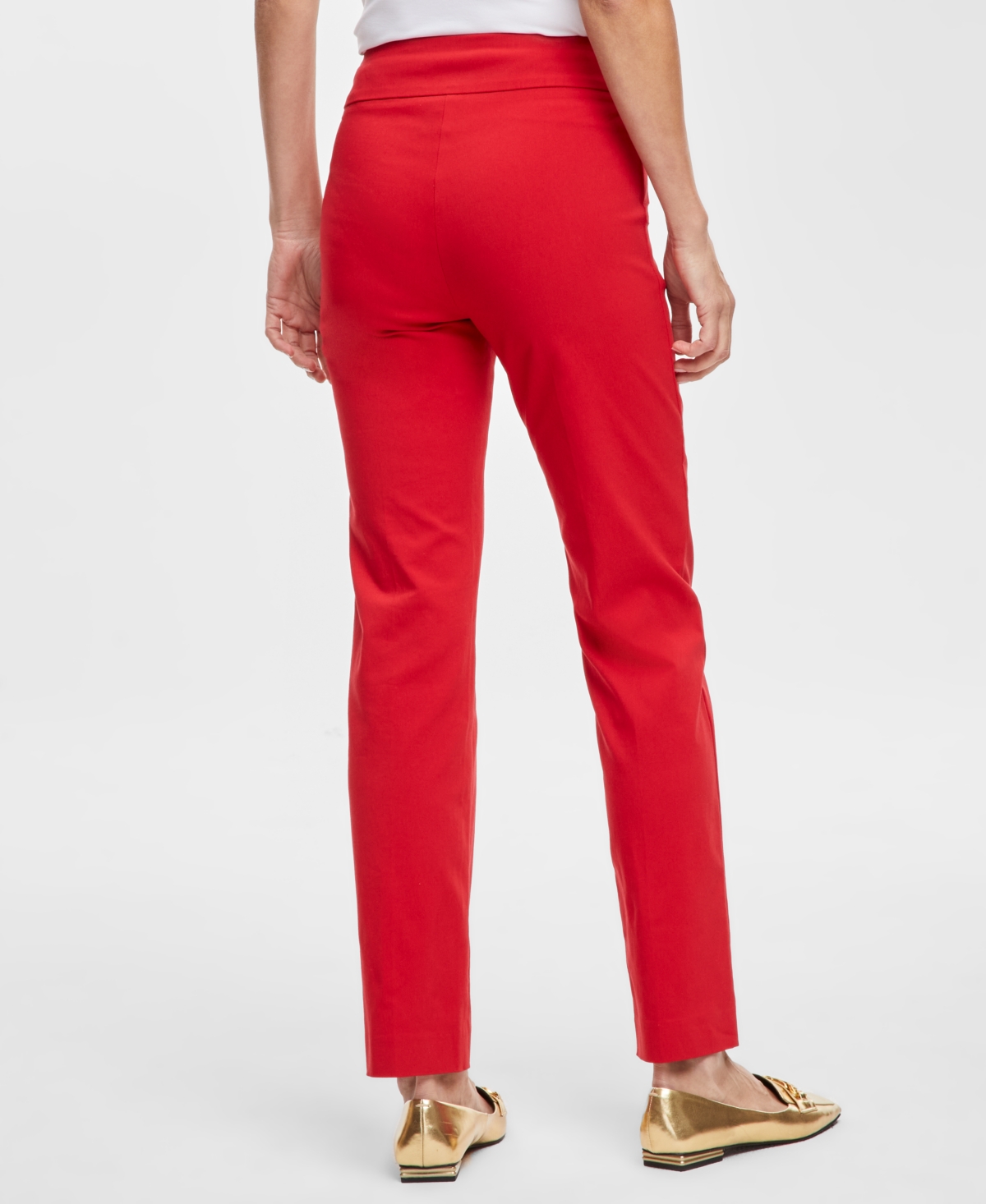 JM COLLECTION WOMEN'S STUDDED-RIVET PANTS, REGULAR & SHORT LENGTHS, CREATED FOR MACY'S 