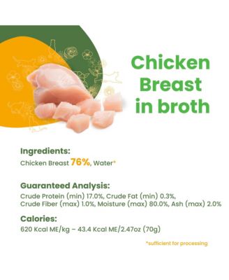 HQS Natural Cat 24pk (2.47oz): Chicken Breast In Broth