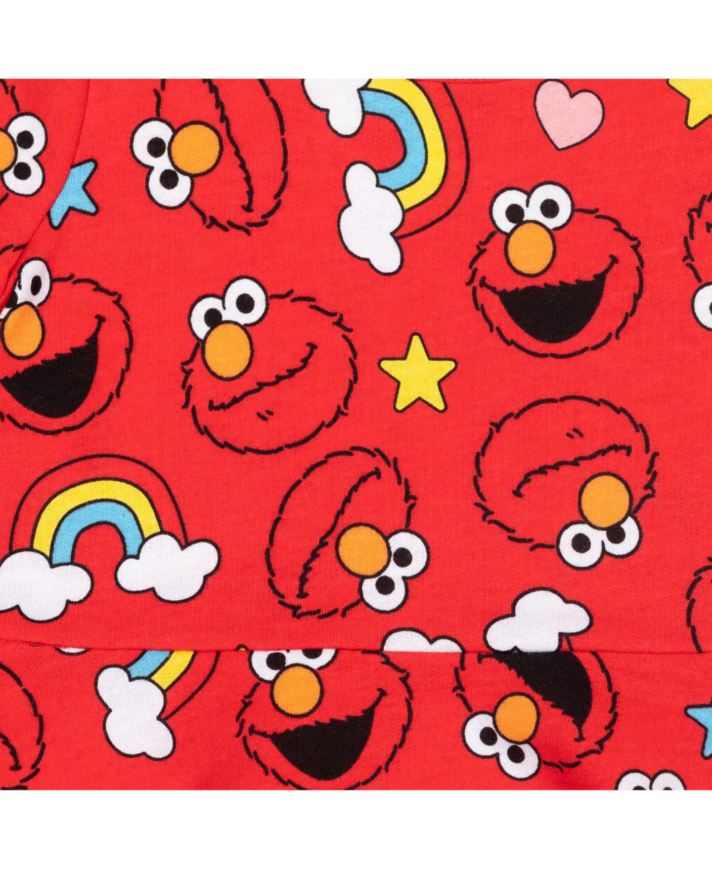 Платье Sesame Street Elmo Dress with Scrunchie для девочек, цвет: Яркий красный — фото 7