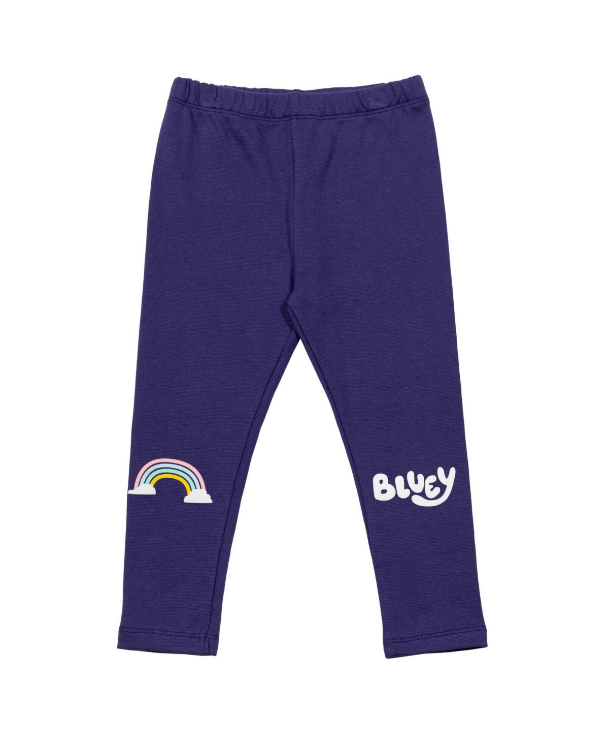 Bluey Girls Fleece Hoodie and Leggings Outfit Set -purple