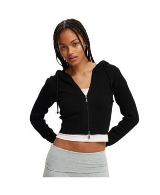 Cotton on cropped hoodie hotsell