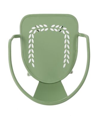 Whimsical 3-Piece Powder-Coated Metal Bistro Set