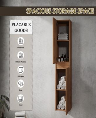 Streamdale Wall-Mounted Bathroom Vanity with Sink and Storage