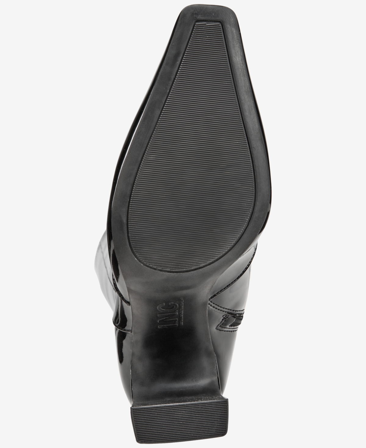 Inc International Concepts Women's Orisa Over-the-knee Boots, Created For Macy's In Black Patent
