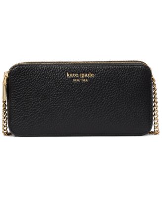 Black store Kate Spade large double-zip crossbody bag