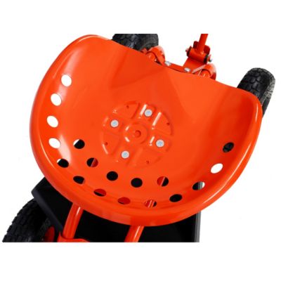 Multipurpose Garden Cart with Rolling Seat