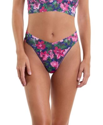 Hanky Panky - Printed Signture Lace Original Rise Thong Underwear