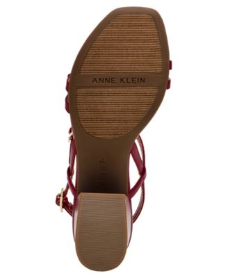 Women's Mackenzie Strappy Buckle Block Heel Dress Sandals