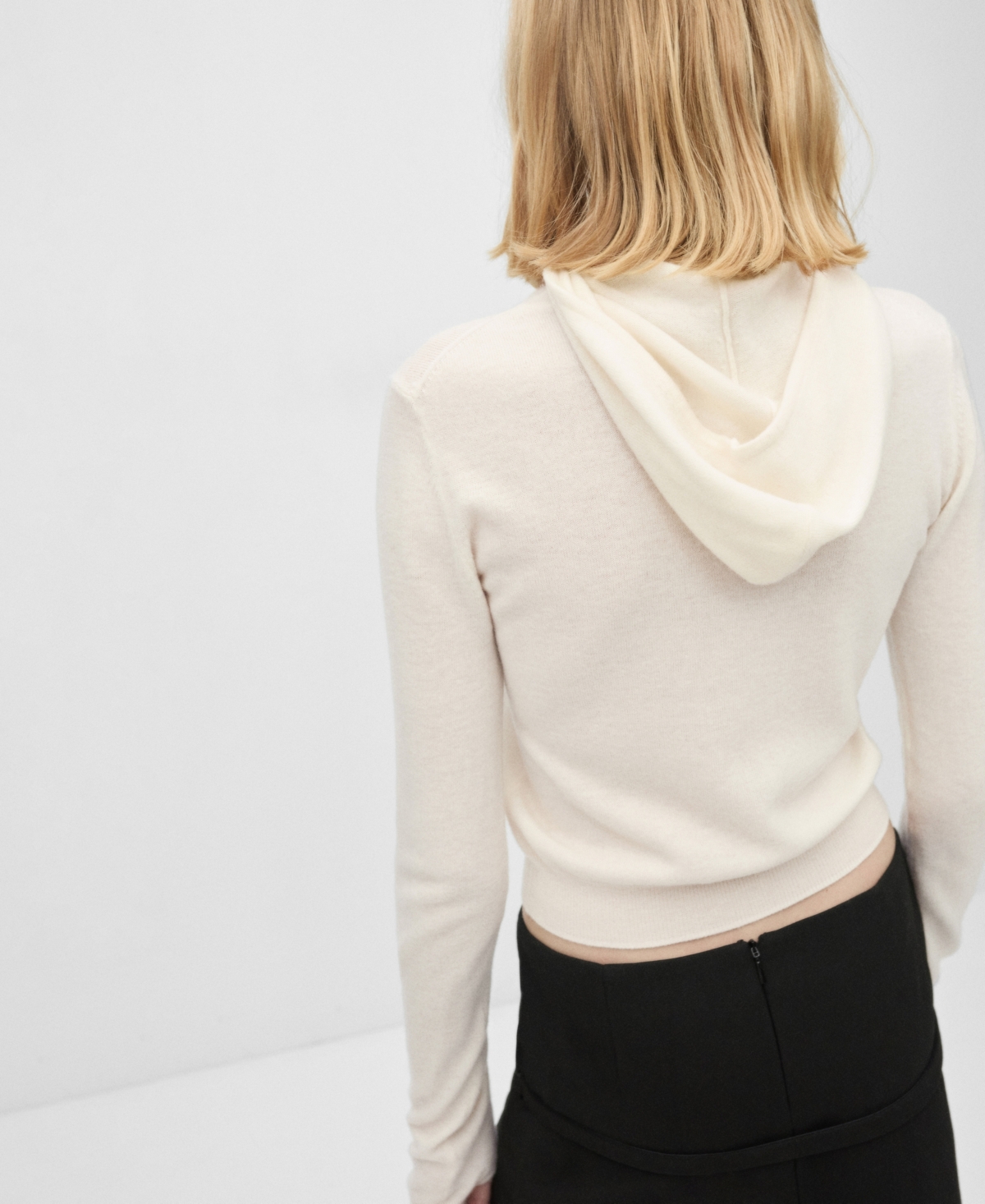 Mango Women's Wool Hooded Jumper