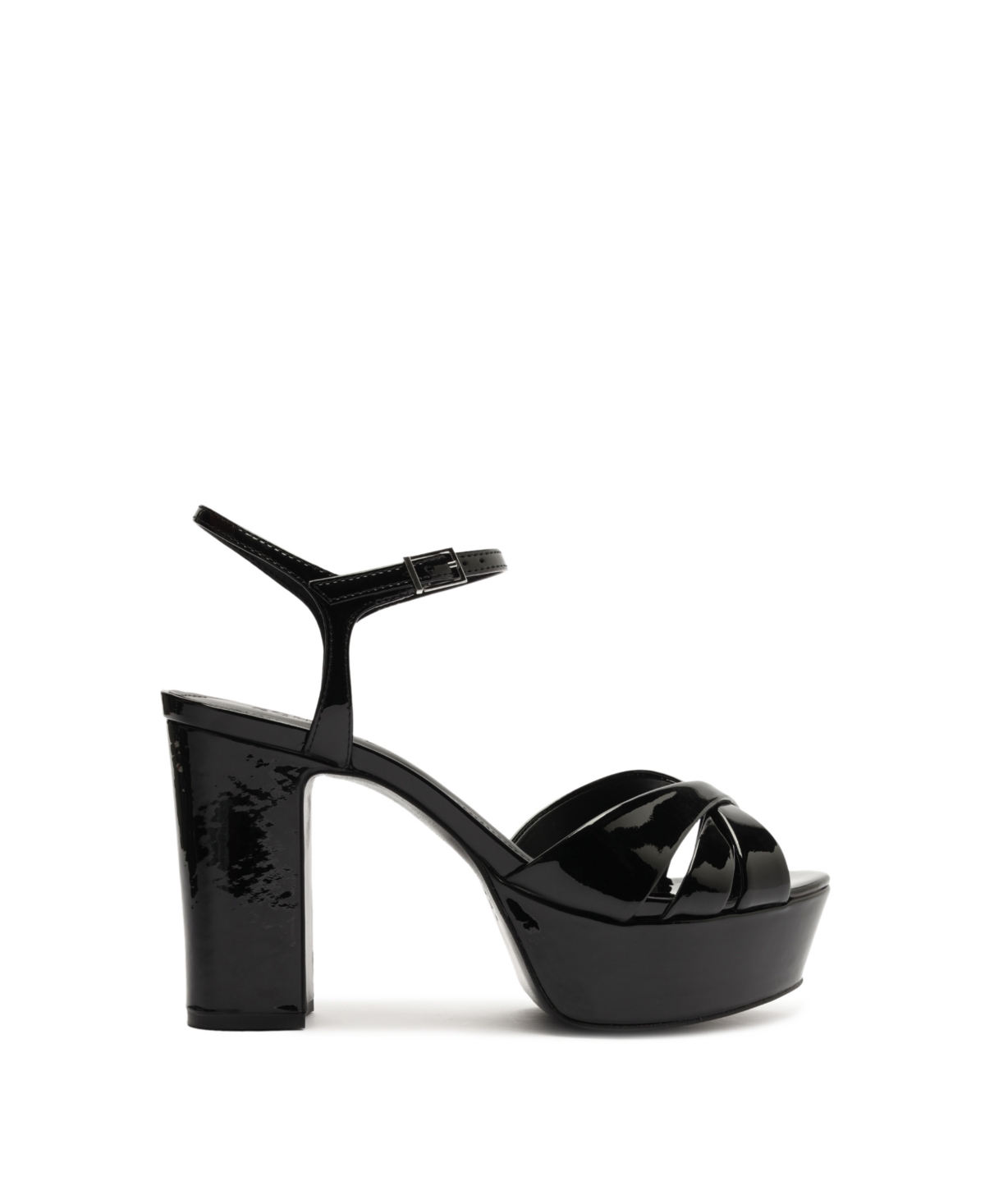 Schutz Women's Keefa Block Heel Wedge Sandals