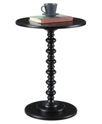17.75" Medium-Density Fiberboard Palm Beach Spindle Table