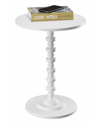 17.75" Medium-Density Fiberboard Palm Beach Spindle Table