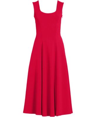 Women's Starfish Midi Fit and Flare Dress