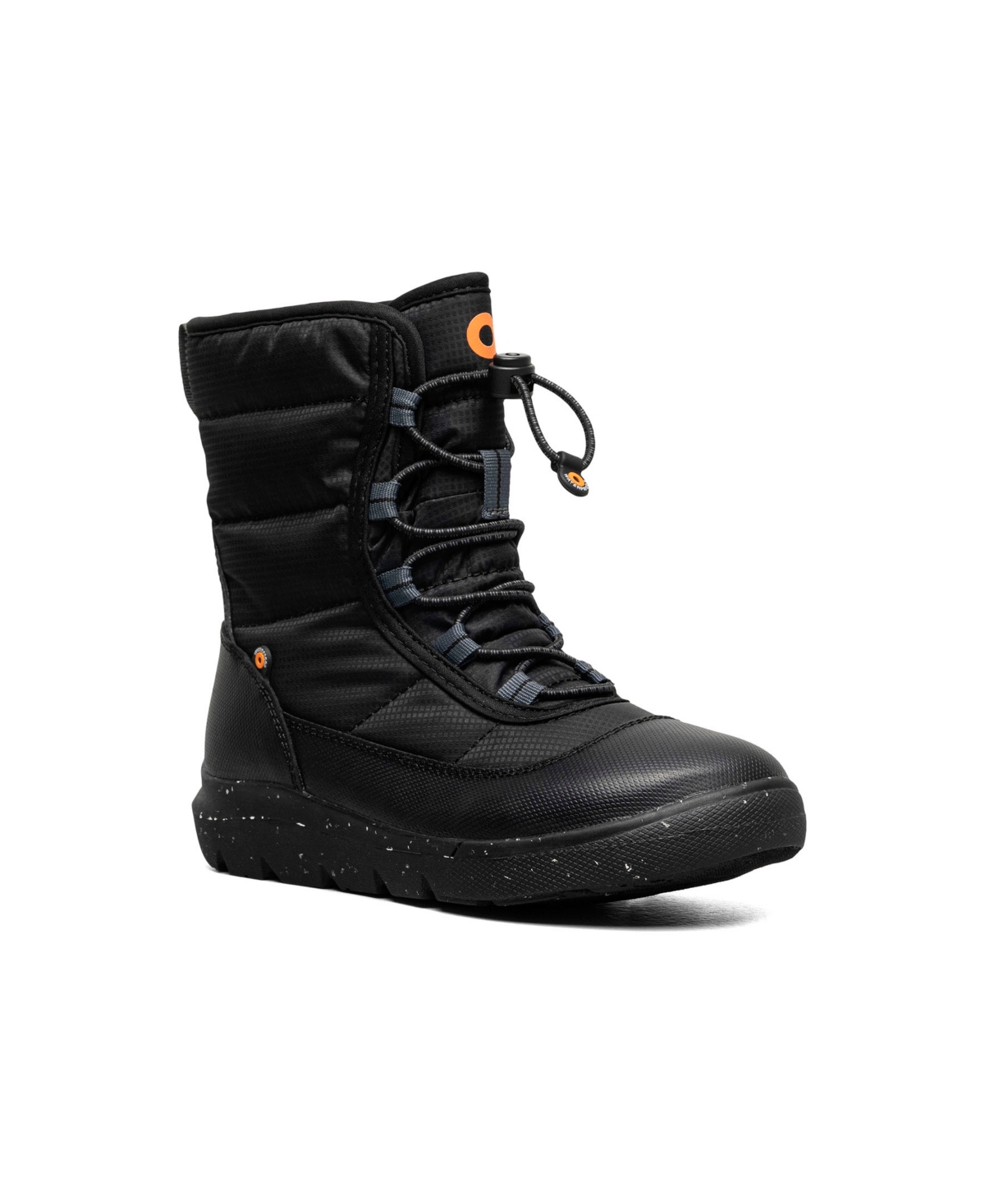 Bogs Little And Big Boys Skyline Snow Boot In Black