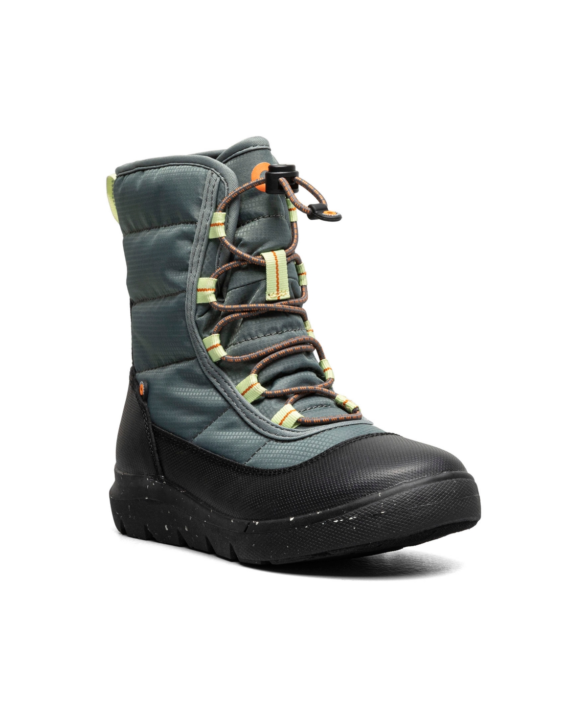 Bogs Little And Big Boys Skyline Snow Boot In Dark Forest