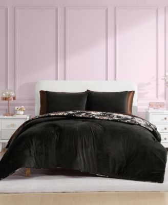 Solid Velvet 2-Pc. Comforter Set, Twin