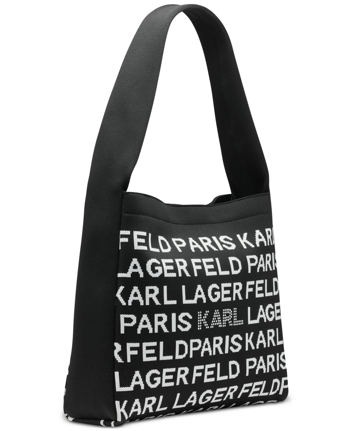 Karl Lagerfeld Paris Kristina Hobo Bag -white multi