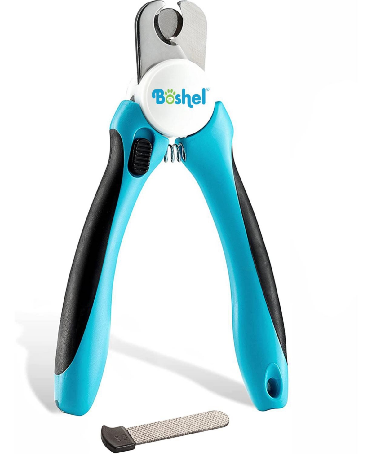 Small Dog Nail Clipper - Dog Nail Trimmer with Safety Guard, Dog Nail Clippers for Small Dogs & Cat - Blue