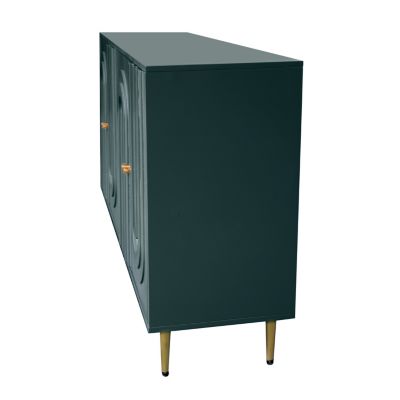 Modern 4-Door Lacquered Sideboard Cabinet
