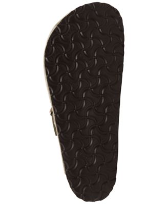 Men's Boston Soft Footbed Suede Leather Clogs from Finish Line