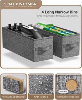 Narrow 4 Drawers Dresser