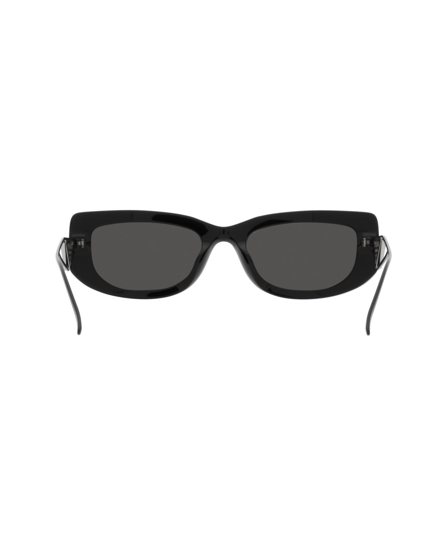 Женские солнцезащитные очки PRADA Symbole Rectangular Sunglasses, PR 14YS, цвет: Чёрный — фото 3