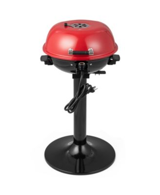 1600W Electric BBQ Grill with Removable Non-Stick Warming Rack