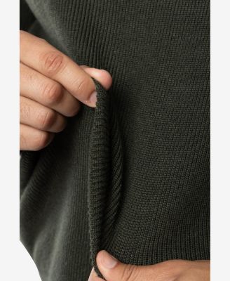 Men's Ribbed Turtle Neck Sweater