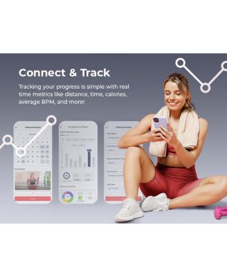 Treadmill Elite Smart Auto Incline 20” Deck Treadmill with 300 LB Weight Capacity