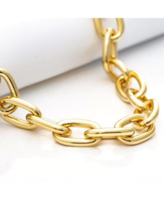 Polished Statement Chain Necklace