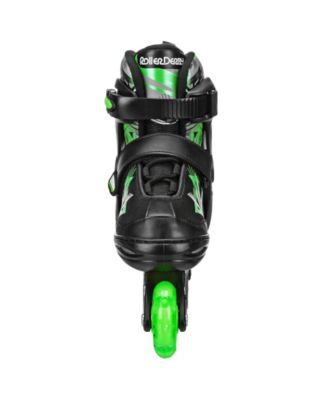 Stryde Lighted Boy's Adjustable Inline Skates Small (11-1)