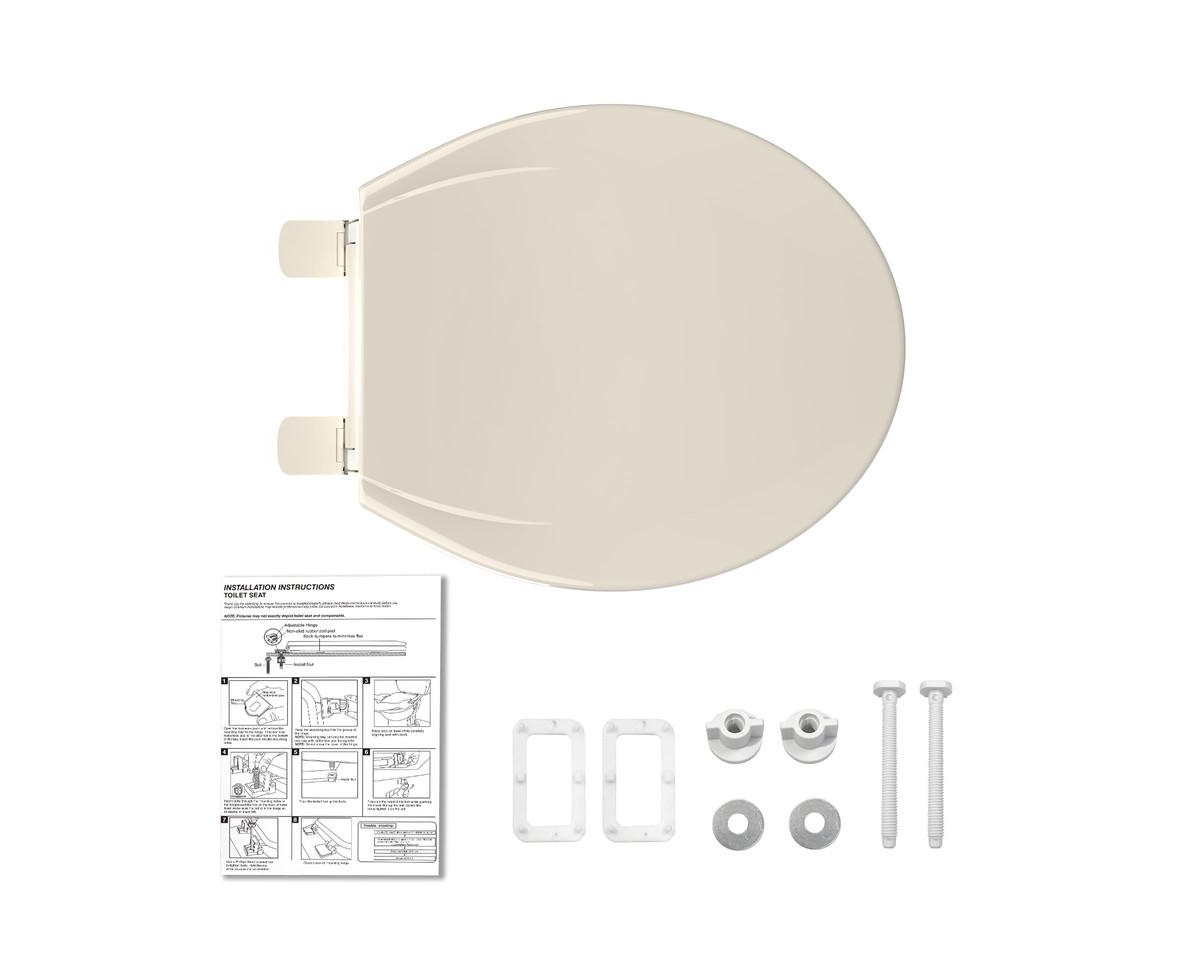 gaomon Toilet Seat Round, Toilet Seat with Toddler Seat Built in, Potty Training Toilet Seat Round Fits Both Adult and Child, with Soft Close, Easy In