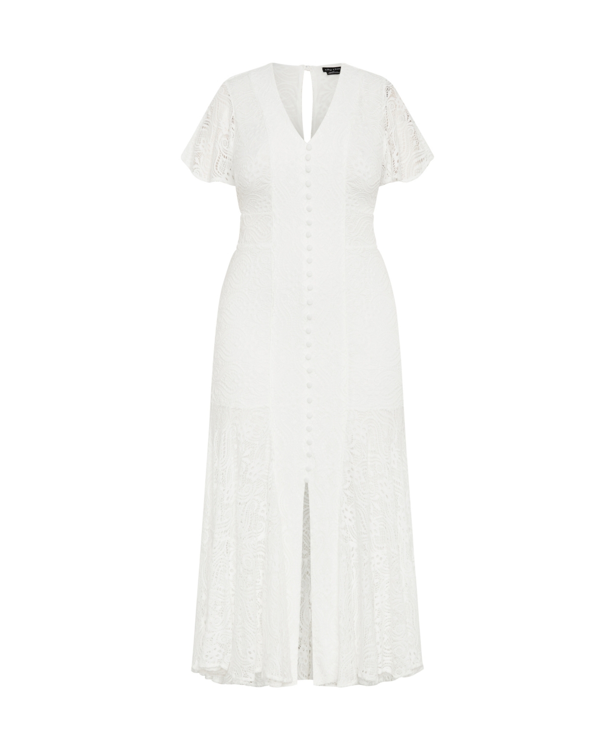 City Chic Women's Lace Christa Dress