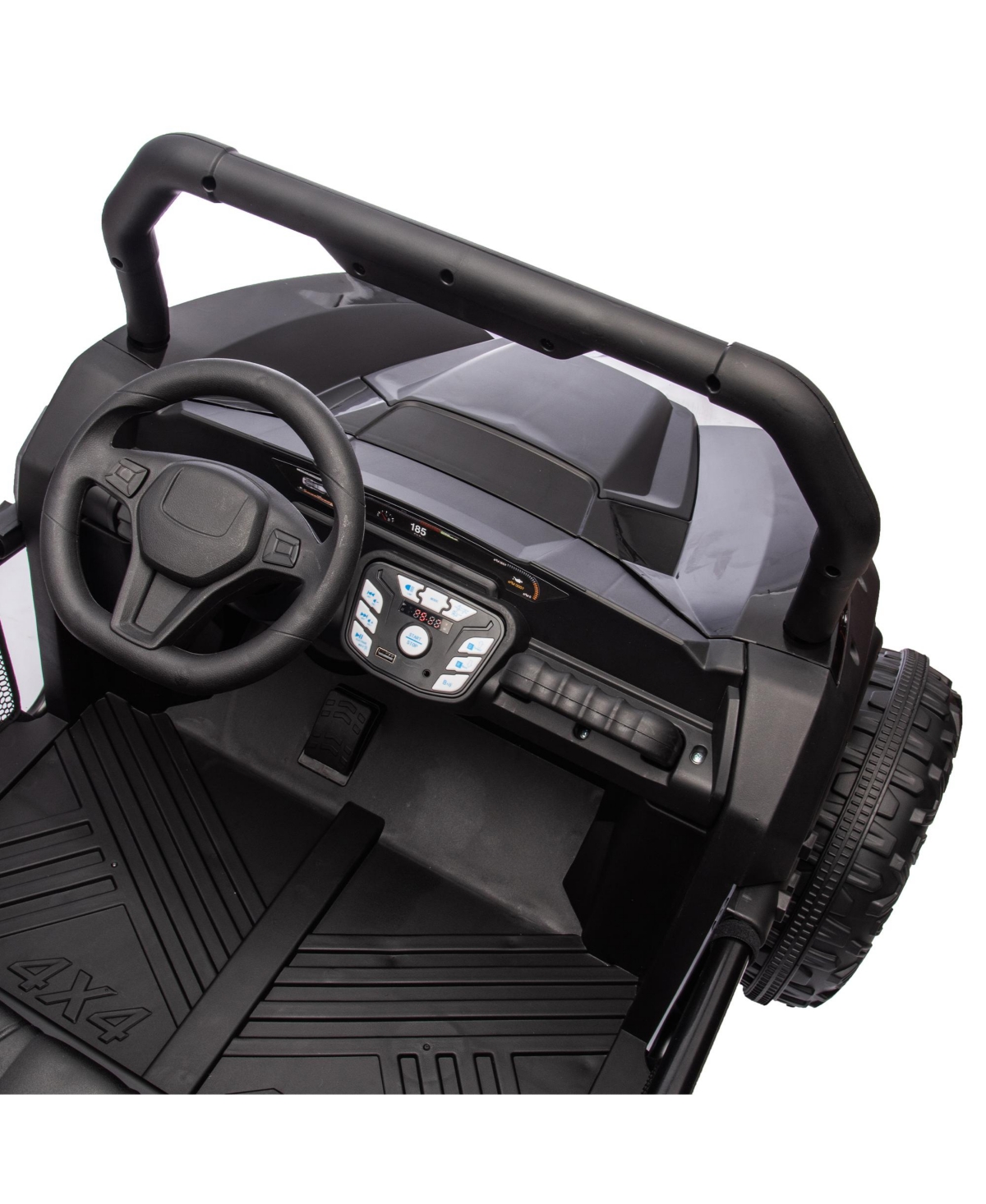 Streamdale Furniture 24V Two-seater Kids Ride On Utv W/Parents Control,400W Super Power, Four-wheel suspension, Led Light with Rear searchlight, Bluet