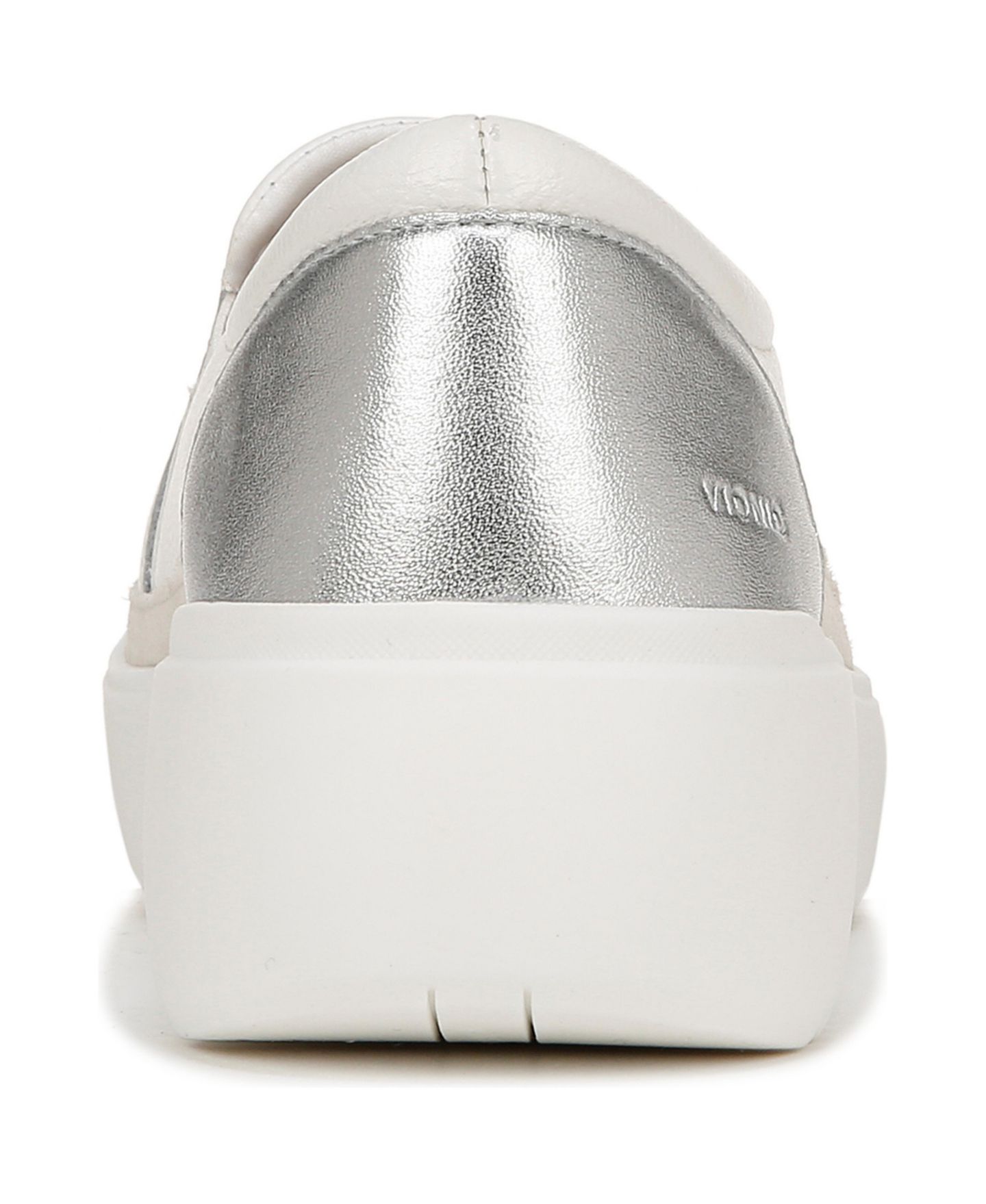 Обувь Vionic Womens Kearny Slip On Shoes, цвет: Белый кожаный — фото 3