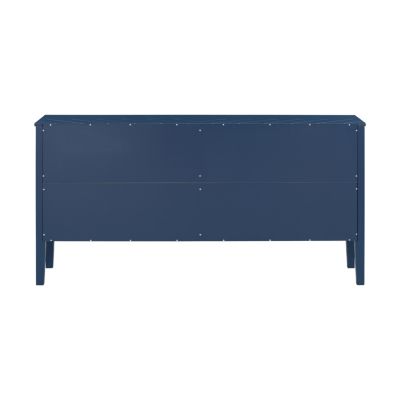 Streamdale Geometric Sideboard with Metal Handles