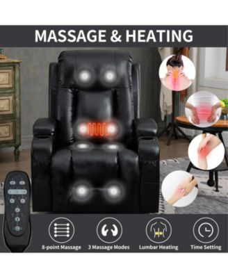 Infinite Power Lift Massage Recliner