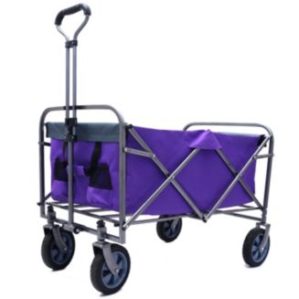 Streamdale Furniture Outdoor Garden Multipurpose Micro Collapsible Beach Trolley Cart Camping Folding Wagon - Macy's