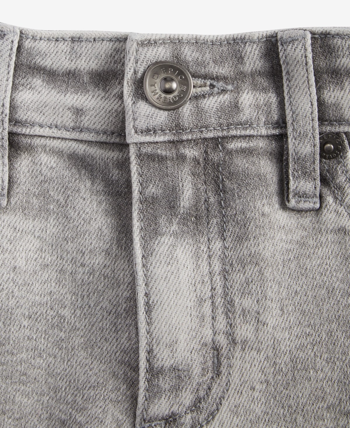 Epic Threads Little & Big Boys Relaxed 5-pocket Denim Shorts, Exclusively At Macy's In Rockaway W