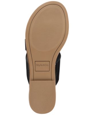 Satinne Toe-Ring Thong Casual Sandals, Created for Macy's