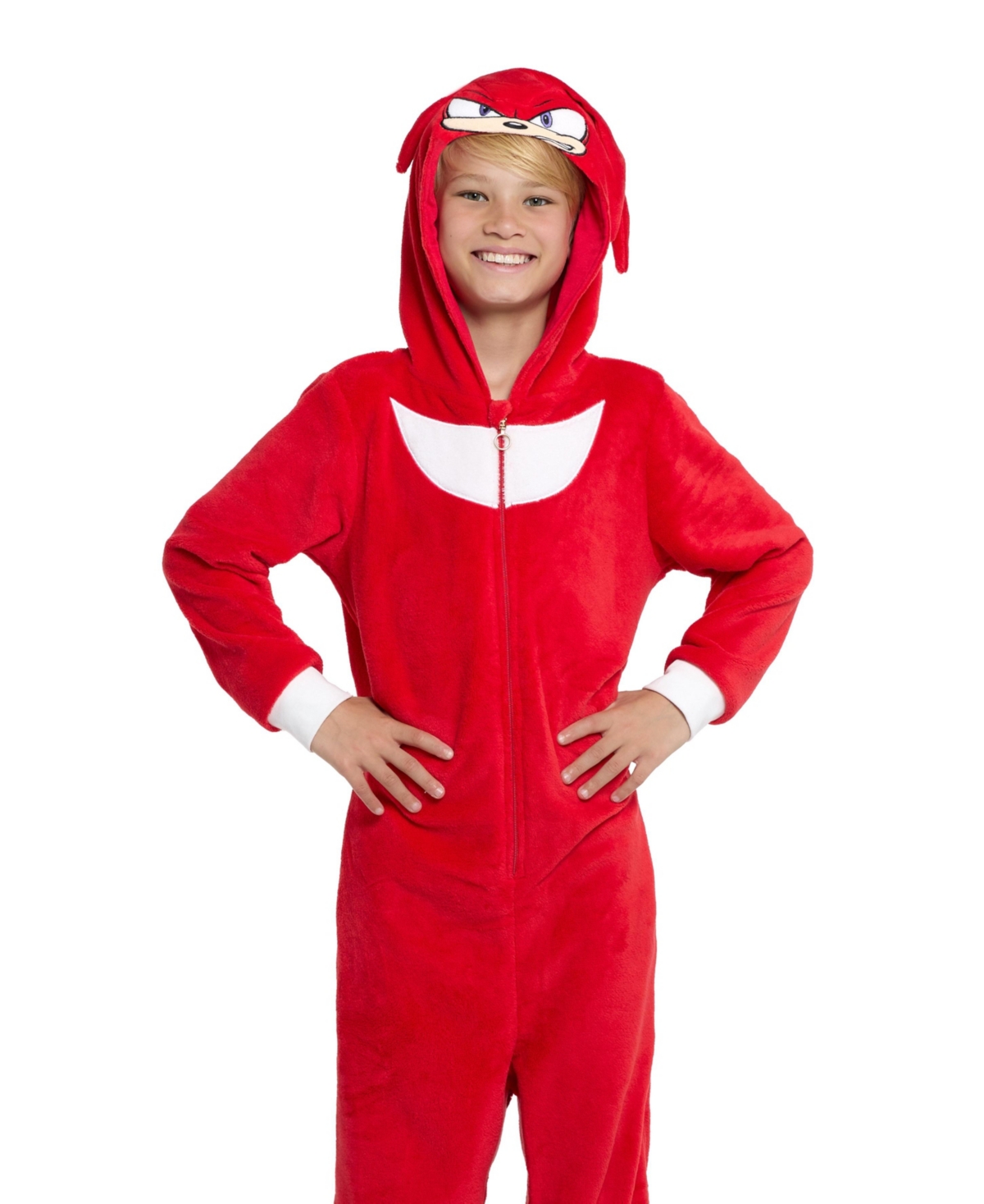 Opposuits Little Boys Knuckles Onesie Outfit In Red