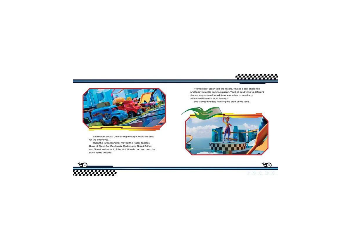 Barnes & Noble Hot Wheels Let's Race: Fast Food, Fast Cars by Eric Geron