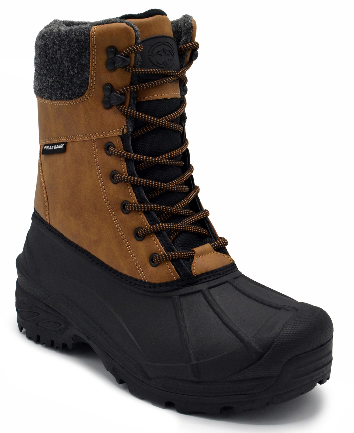 Polar Range Men's Tasco Cold Weather Snow Boot In Tan