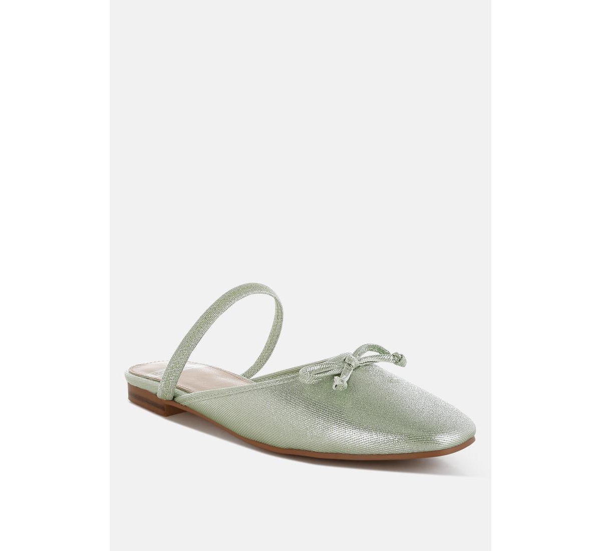 Rag & Co Opalia Glitter Ballet Mules